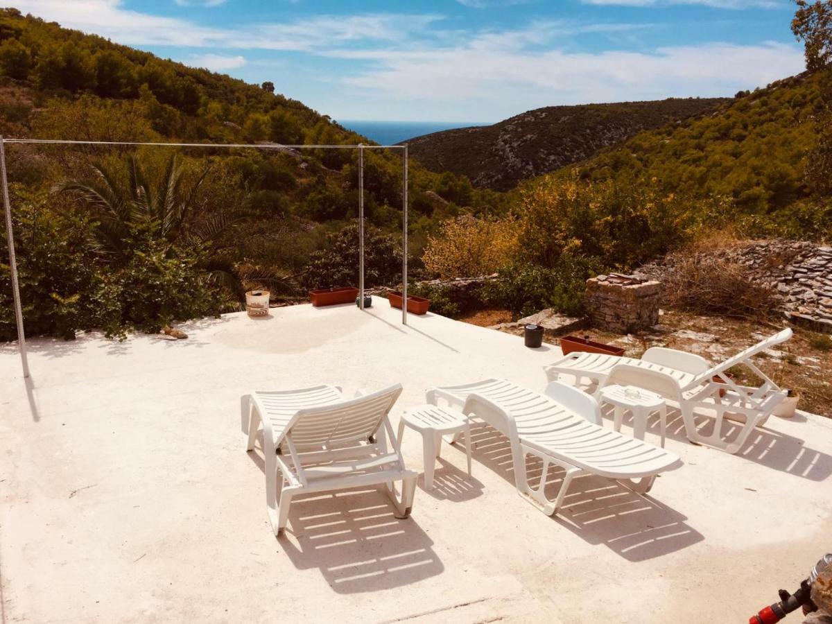 Villa Duboka, Otok Vis Komiža Buitenkant foto